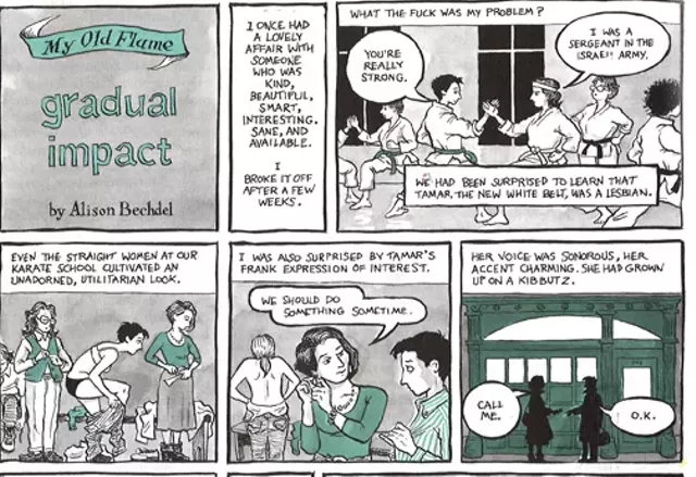 Alison Bechdel in the New Yorker
