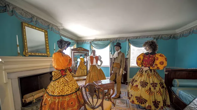 Image: Art Review: 'The Fabric of Emancipation,' Rokeby Museum