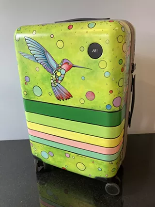 Image: Art to Go Luggage Auction