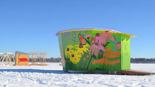 Image: Artful Ice Shanties Design-Build Competition