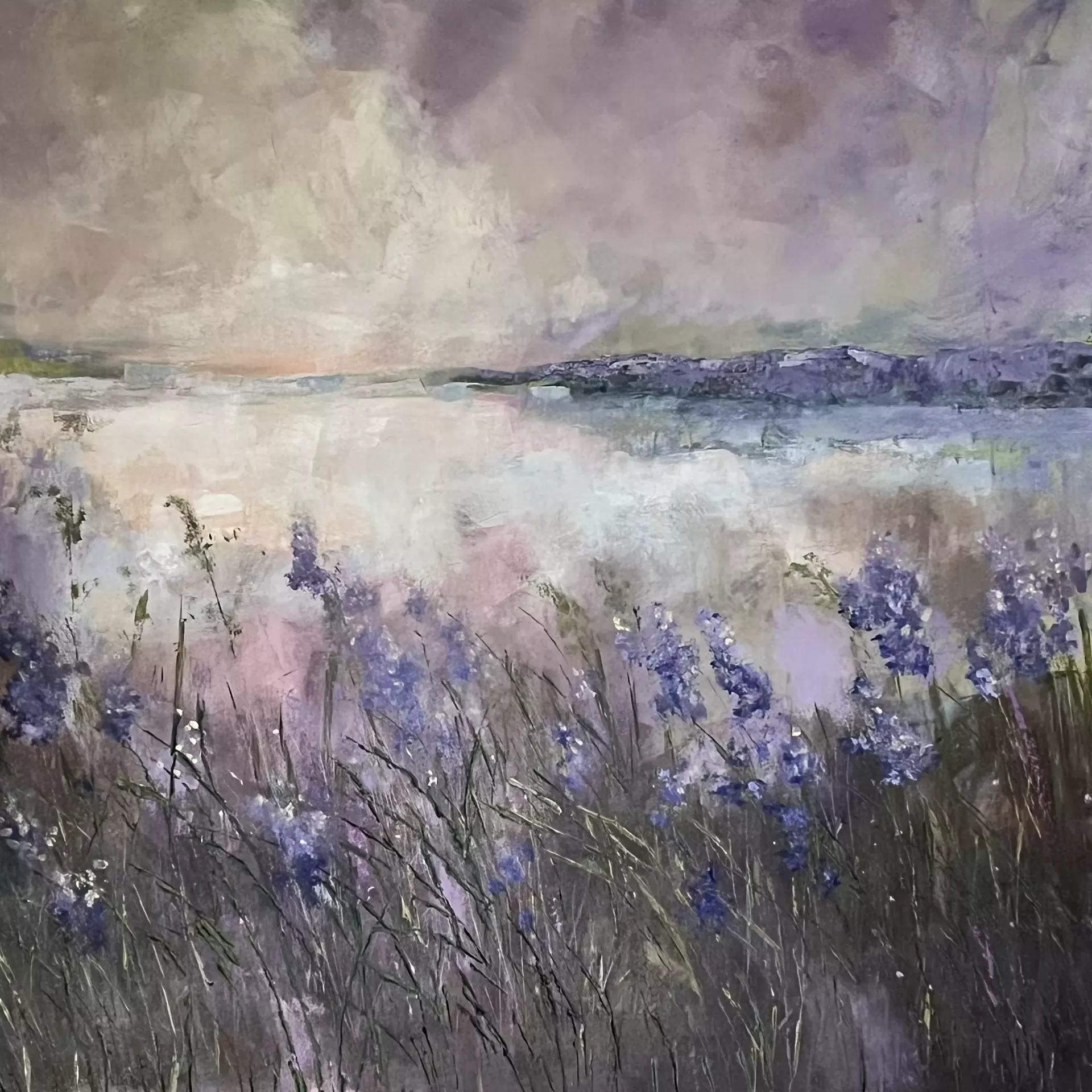 "Nostalgic for purple" by Karen Schaefer