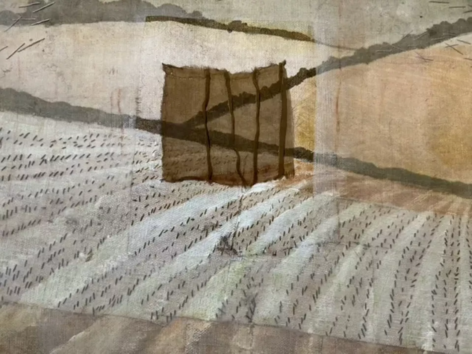 Detail from "Andrew's Bridge" by Karen Henderson