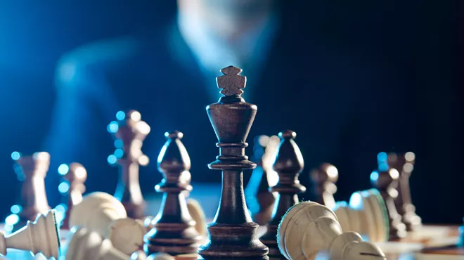 Image: Bernie Sanders' Youth Chess Day