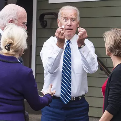 Image: Biden to Campaign in Bernie Country