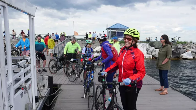 Image: Bike Ferry Opening Day Ride
