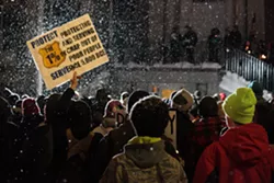 'Black Lives Matter' Candlelight Vigil Held in Burlington