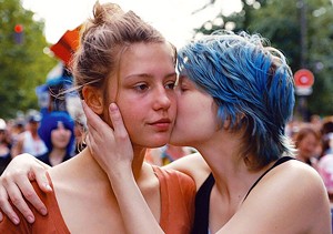 BLUE CRUSH Exarchopoulos plays a schoolgirl who finds herself drawn to an older art student in this Cannes winner.