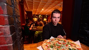 Blue Stone Pizza Shop and Tavern co-owner Chris Fish
