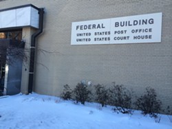 Federal court in Burlington - MARK DAVIS
