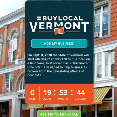 Image: Vermonters Swarm Website in Search of 'Buy Local' Coupons