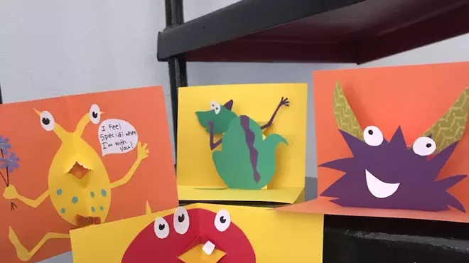 Image: Caring Creatures Pop-Up Card Workshop