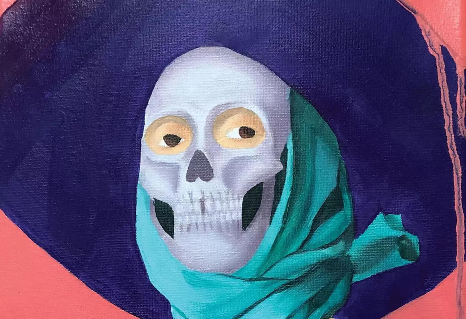 Painting by Carly Huston