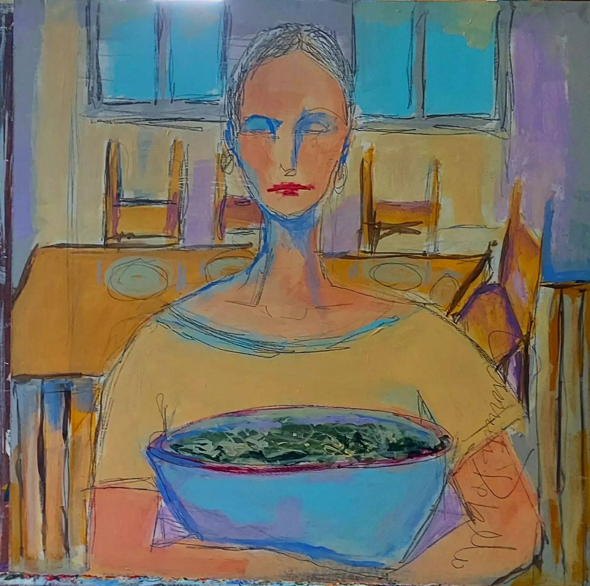 "The Sharing" by  Carrie Caouette-De Lallo
