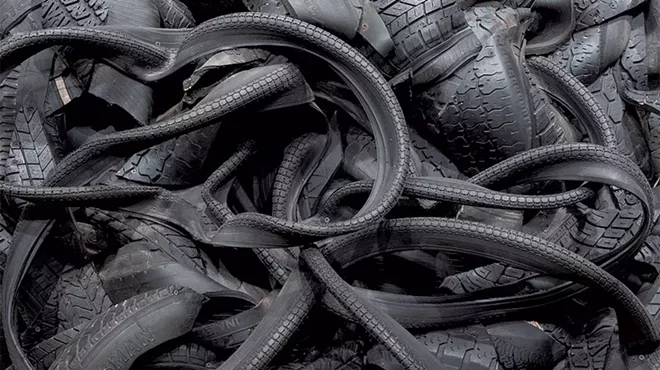 Image: Chakaia Booker's Explosive Tire Sculptures Aren't Spares