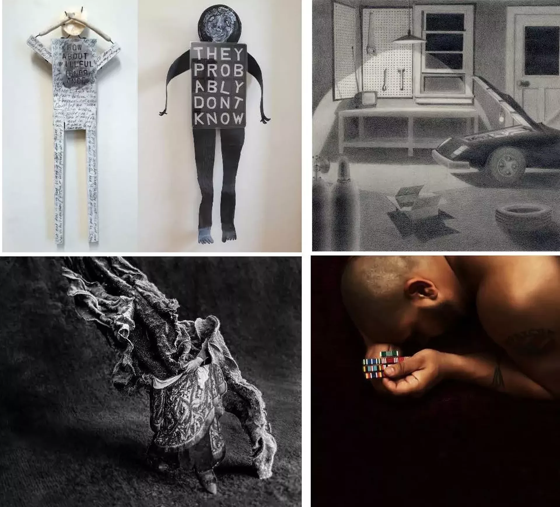 Clockwise from top left: Janet Van Fleet, Fred Faudie, Marcus Lugo, Leslie Fry