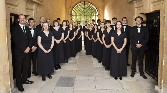 Image: Choir of Clare College, Cambridge