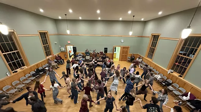 Image: Community Contra Dance & Potluck