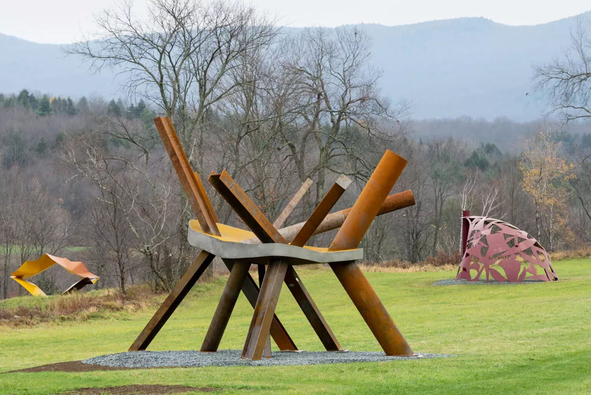 Foreground, "Body Politic" by David Stromeyer