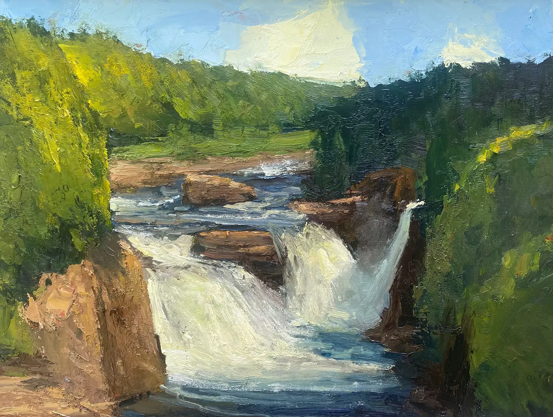 &ldquo;Ausable Chasm Midsummer&rdquo; Dennon Walantus