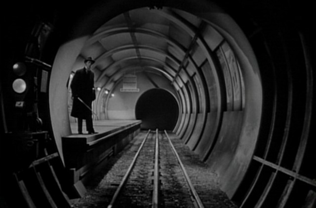 Don't go down that subway tunnel, esteemed actor John Carradine! - 20TH CENTURY FOX PICTURES