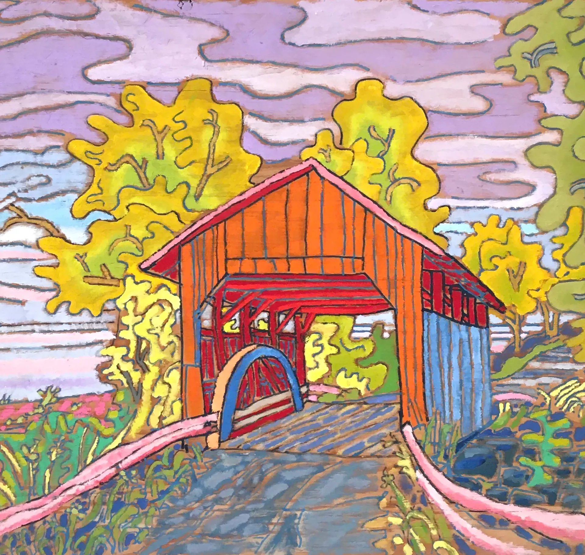 "Covered Bridge" by Clark Derbes