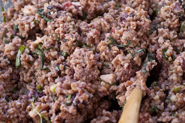 Farmers Market Kitchen: Bulgur With Roots and Greens