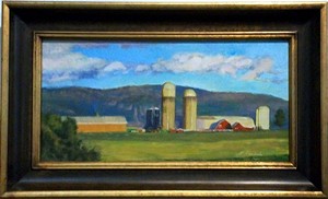 COURTESY OF ART ON MAIN - "Farming" by Lillian Kennedy