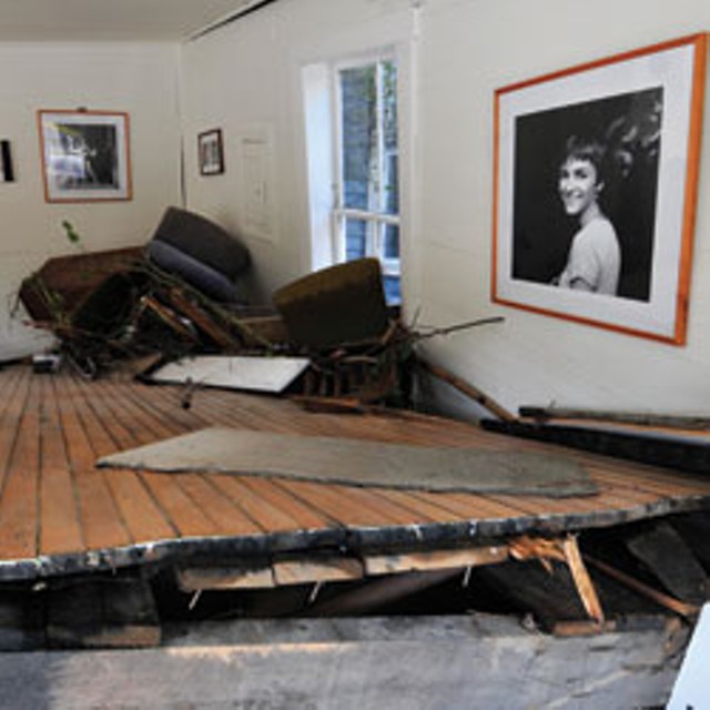 flood damage at Birke Photography - JEB WALLACE-BRODEUR