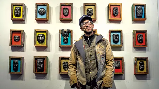 Image: From Painting to Sculpting to Blacksmithing, Harlan Mack&rsquo;s Artwork Relays a Worldview