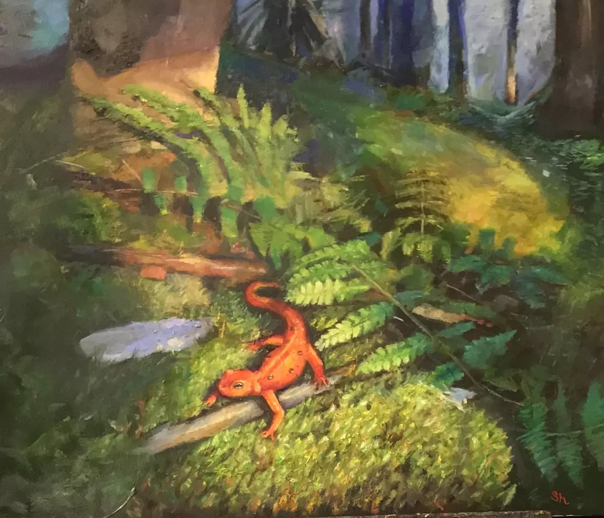 Artwork in juried competition