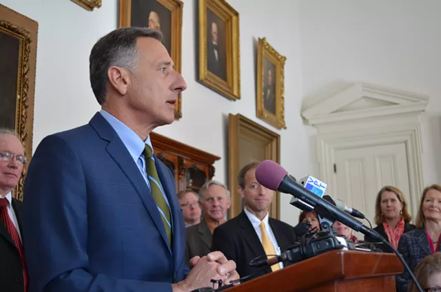 Shumlin Mum on Scheuermann Bid