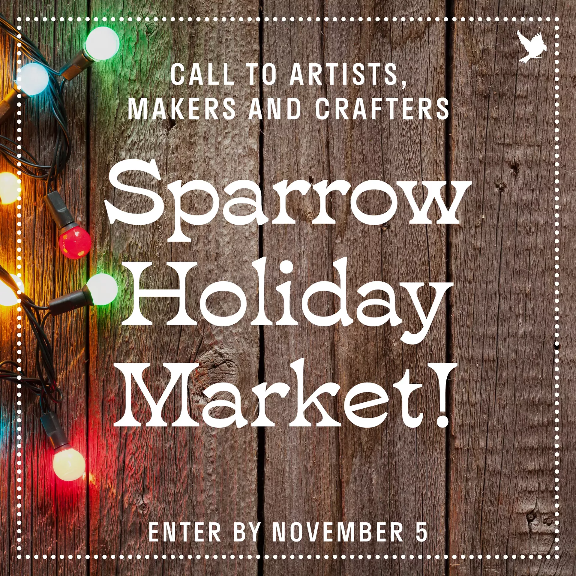 Holiday Market call to artists
