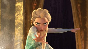 ICE WORK Menzel voices a queen who turns her foes into popsicles in Disney's latest family animation.