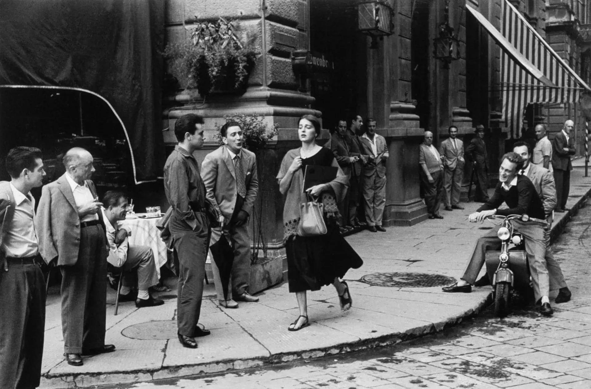 "American Girl in Italy" by Ruth Orkin