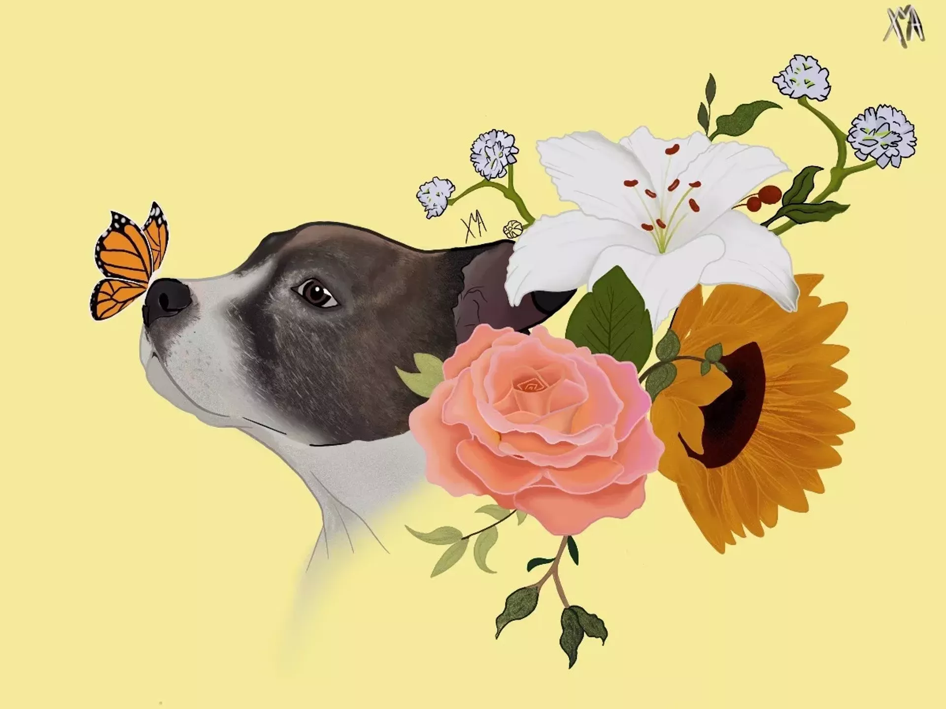 Artwork by a student from Fair Haven High School