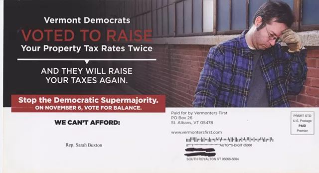 In Latest Mailing, Vermonters First Goes After Democratic and Progressive Legislators