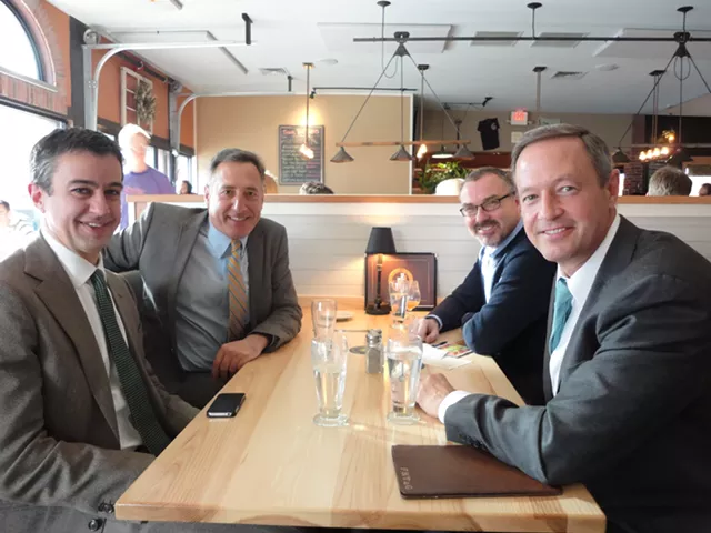 In Trip to Burlington, Maryland Gov Hands DGA "Baton" to Shumlin