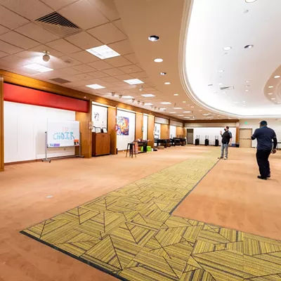 Image: Inside the Downtown Burlington High School