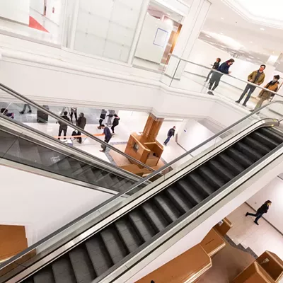 Image: Inside the Downtown Burlington High School