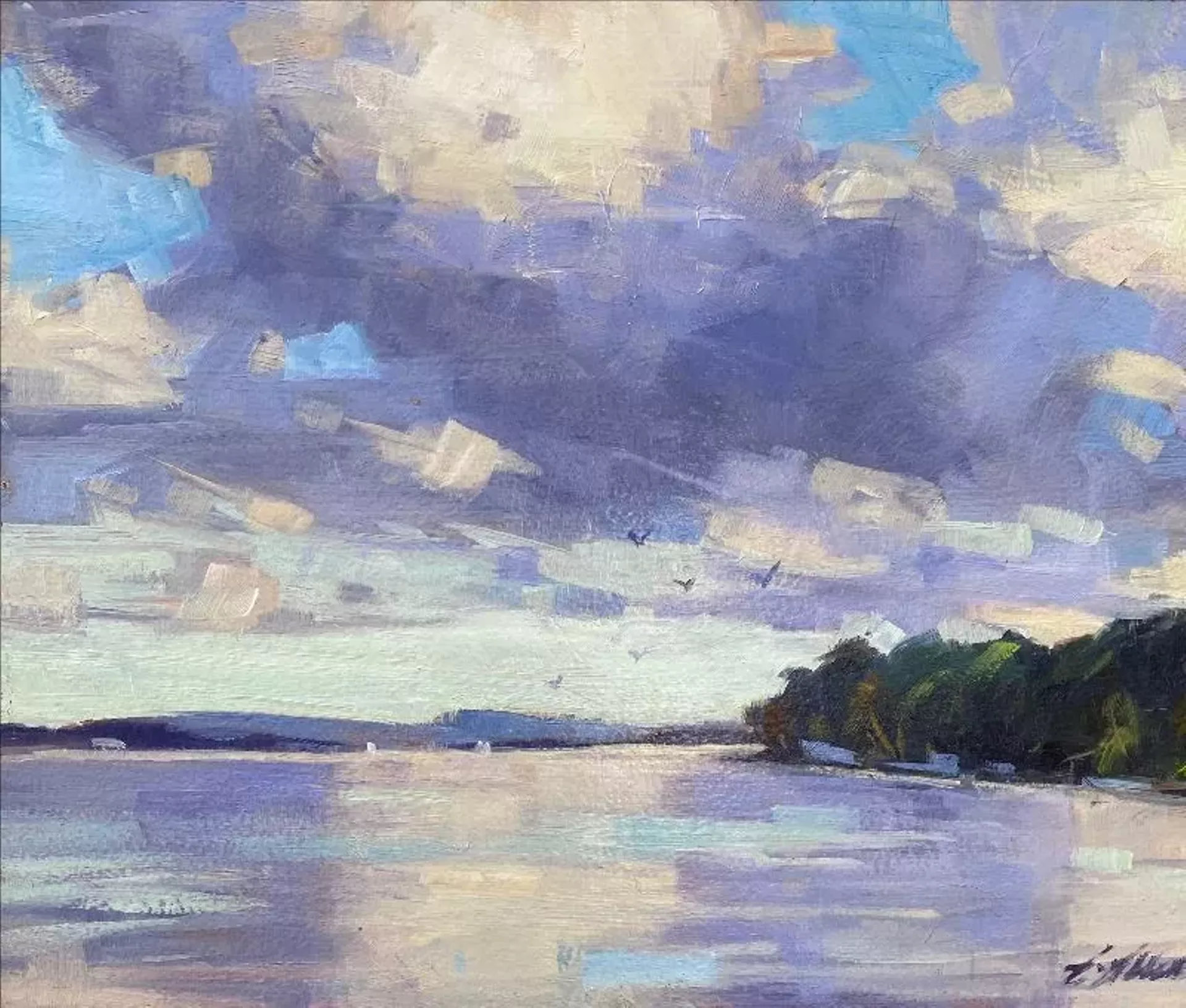 "Lake Reflections" by Elizabeth Allen