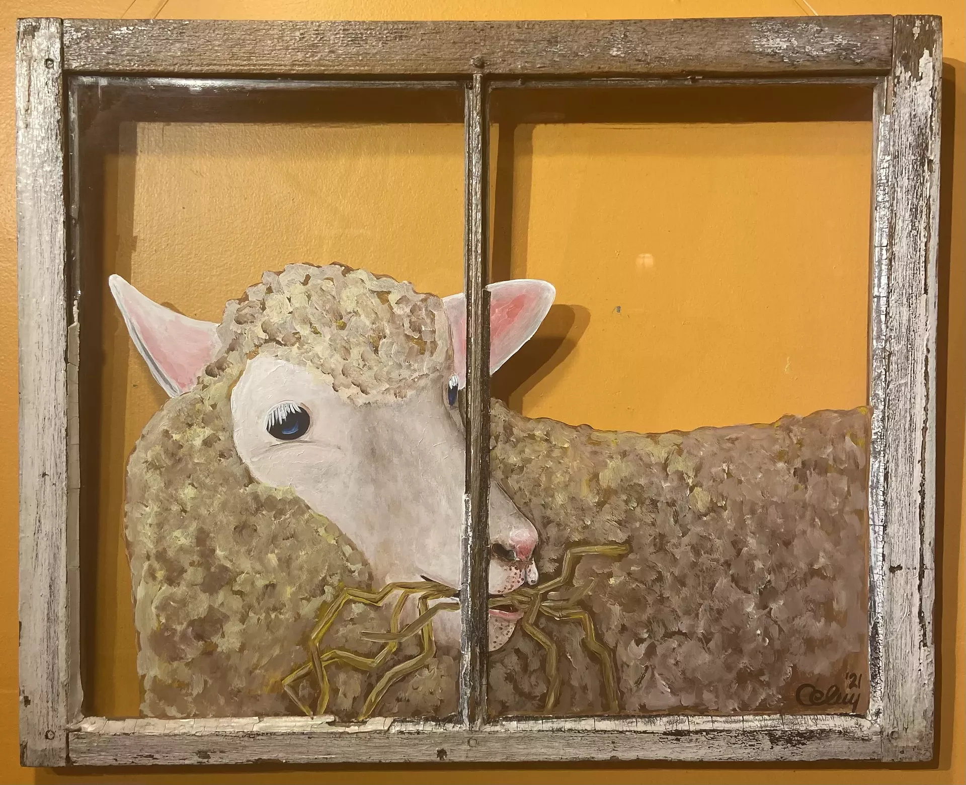 "Sheep" by Isa Oehry