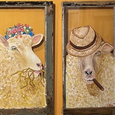 "Sheepish Couple" by Isa Oehry
