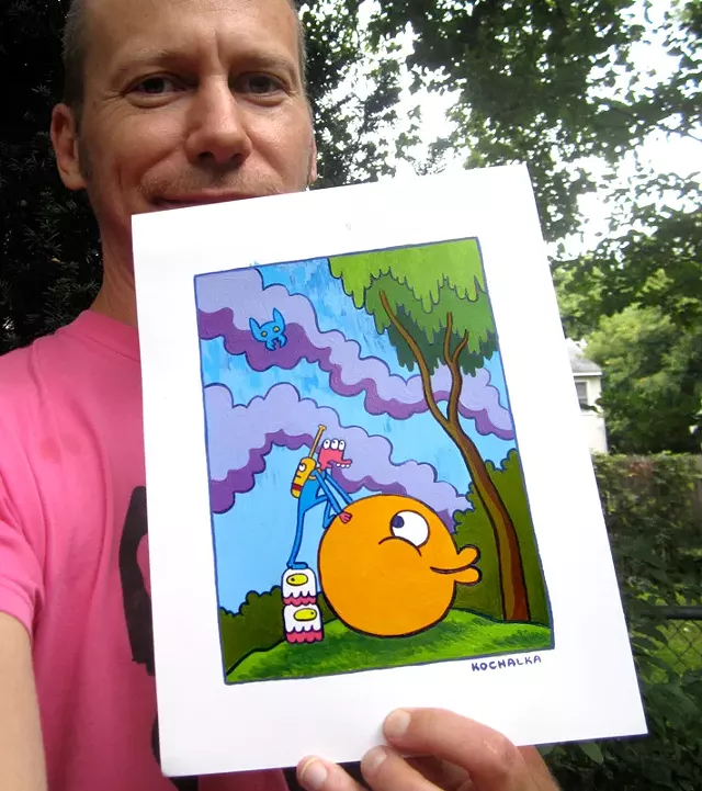 James Kochalka Announces Glorkian Warrior Art Contest
