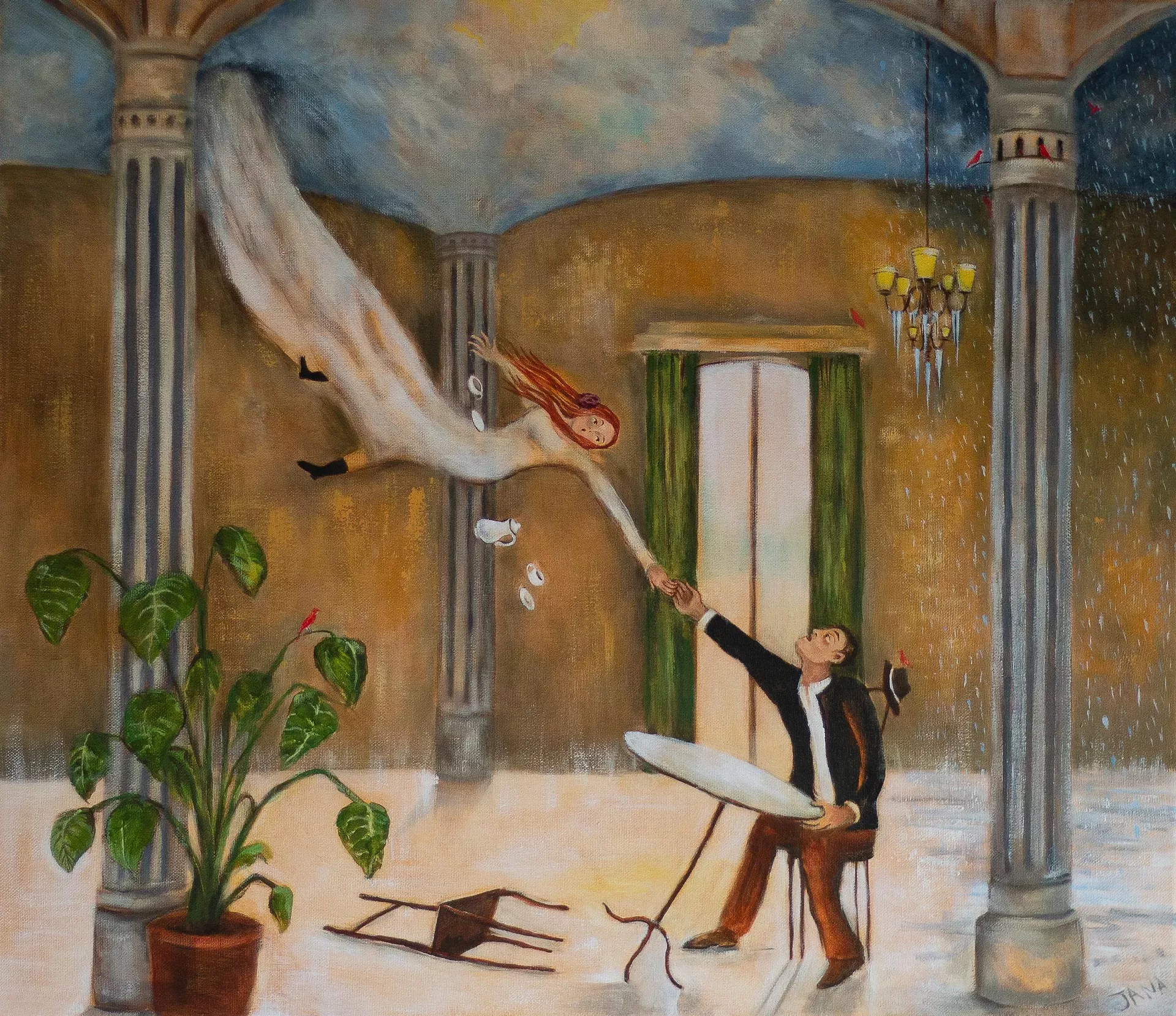 "Caf&eacute; Vienna," by Jana Zeller