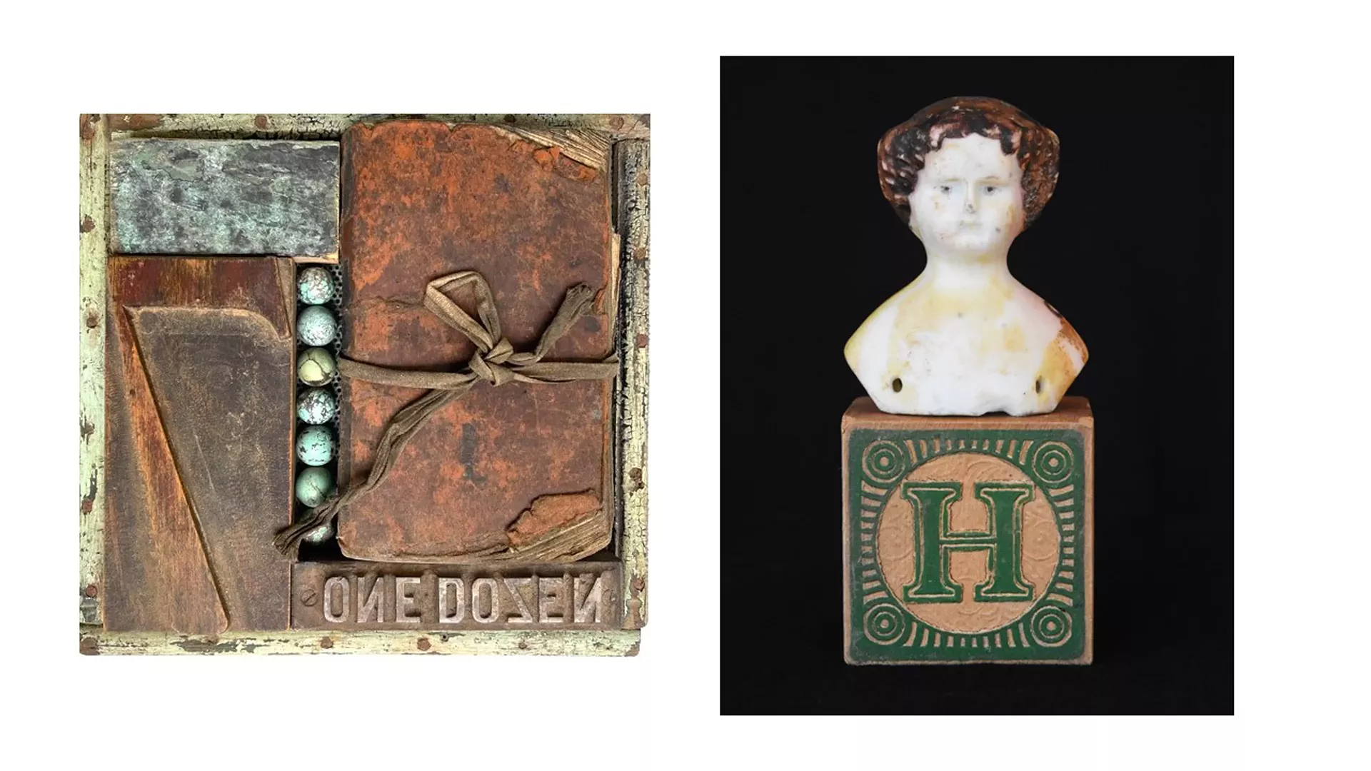 Artworks by John Parker and Mark Dixon