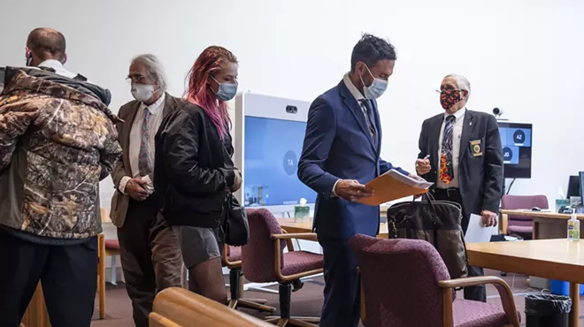 Image: Judge Delays Ruling on Closure of Burlington Homeless Camp