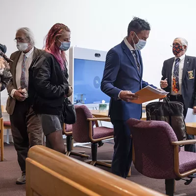 Image: Judge: Burlington Can Shut Down Sears Lane Homeless Encampment