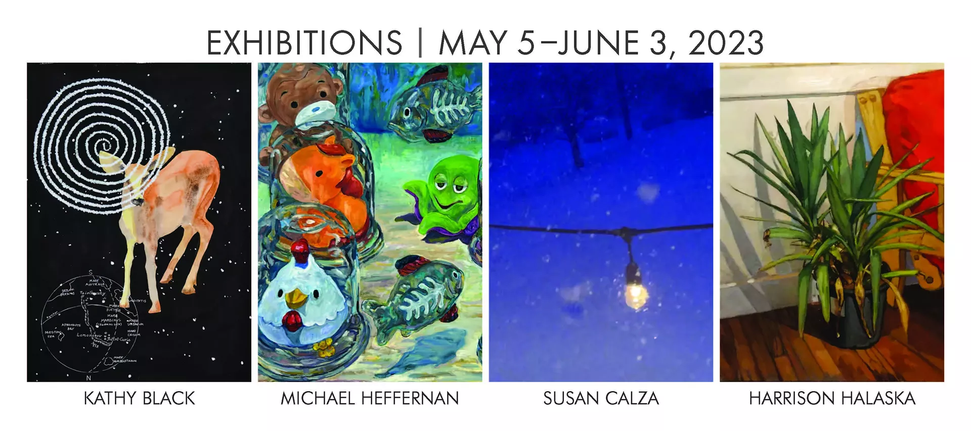 Exhibition postcard