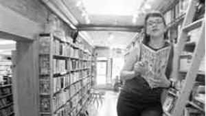 Kerrie Mathes at Crow Bookshop