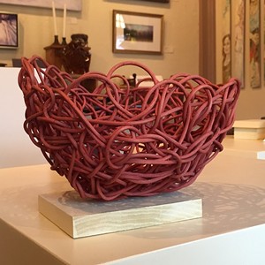 COURTESY OF CREATIVE SPACE GALLERY - "Knot a Basket" by Tamara Wight
